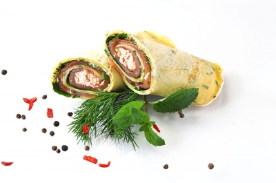 Rezept Biolachs Wrap